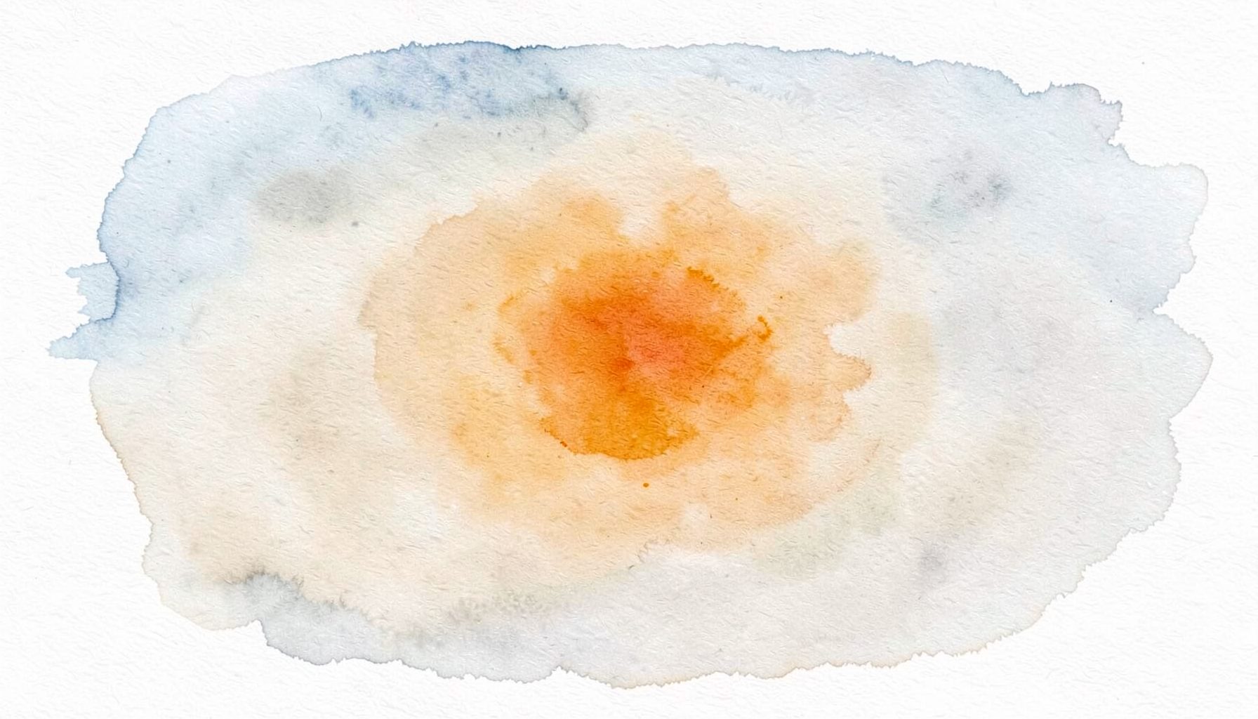 Soft watercolour painting of pale blue-grey and sandy beige tones blending gently, serene and airy